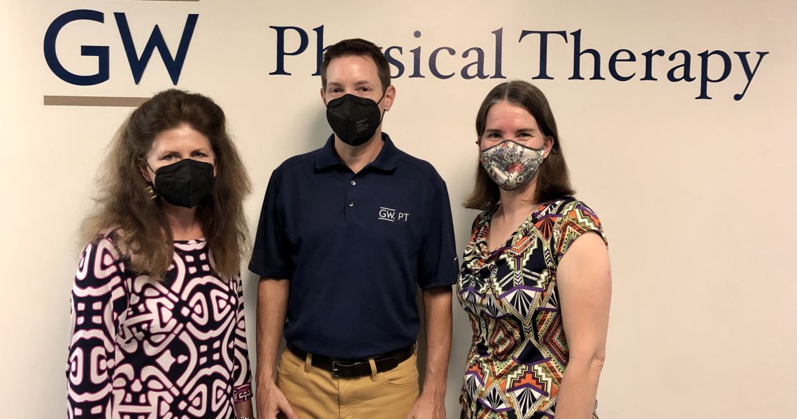 Photo of Ellen Costello, Matthew Garber, and Holly Jonely