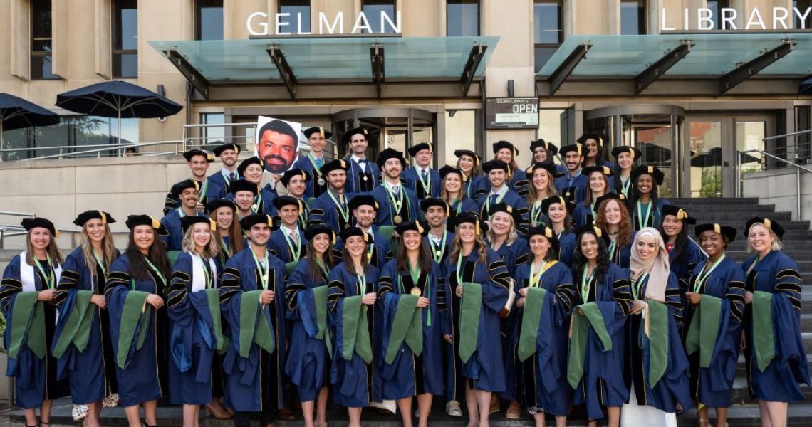 The DPT graduating class of 2023