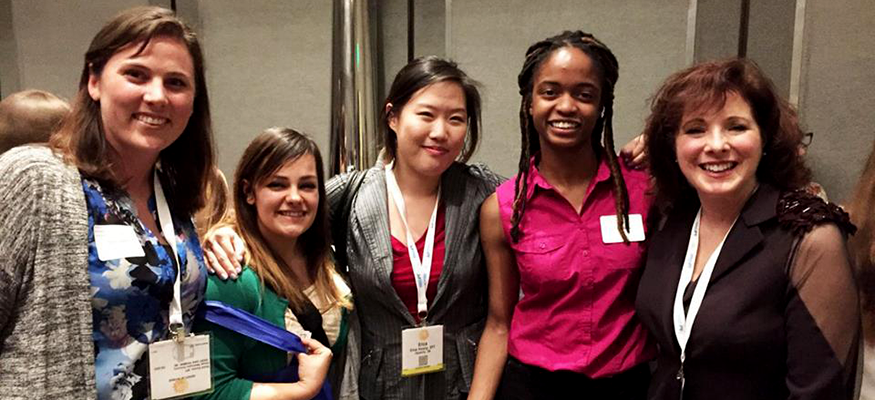 Alumni at CSM event