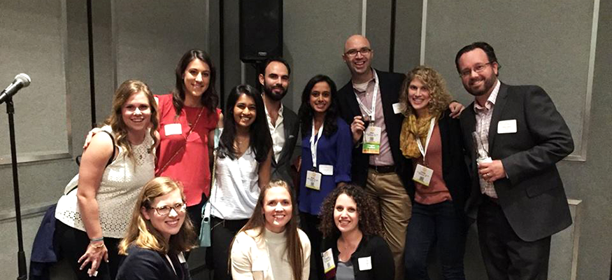 Alumni at CSM event